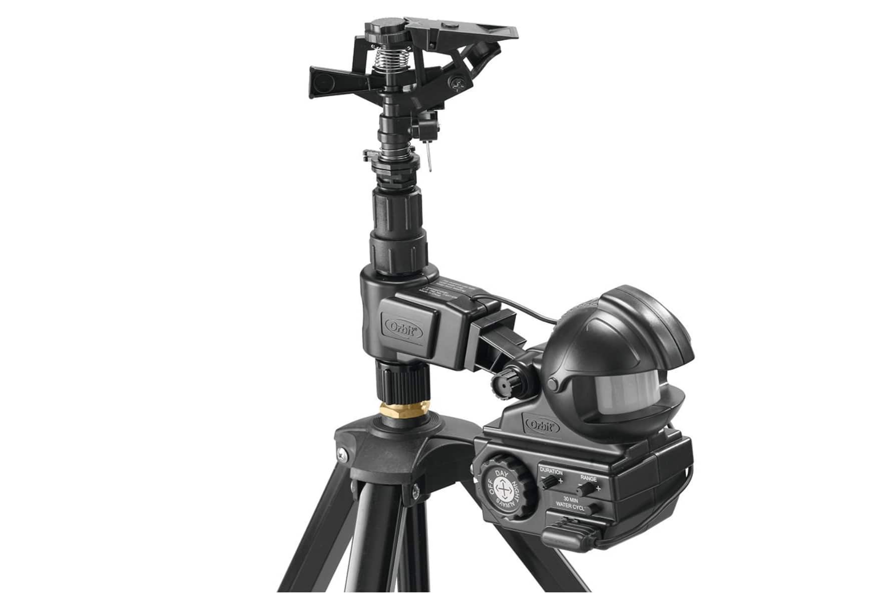Best Tripod Lawn Sprinklers orbit 62120 Garden Enforcer motion detector