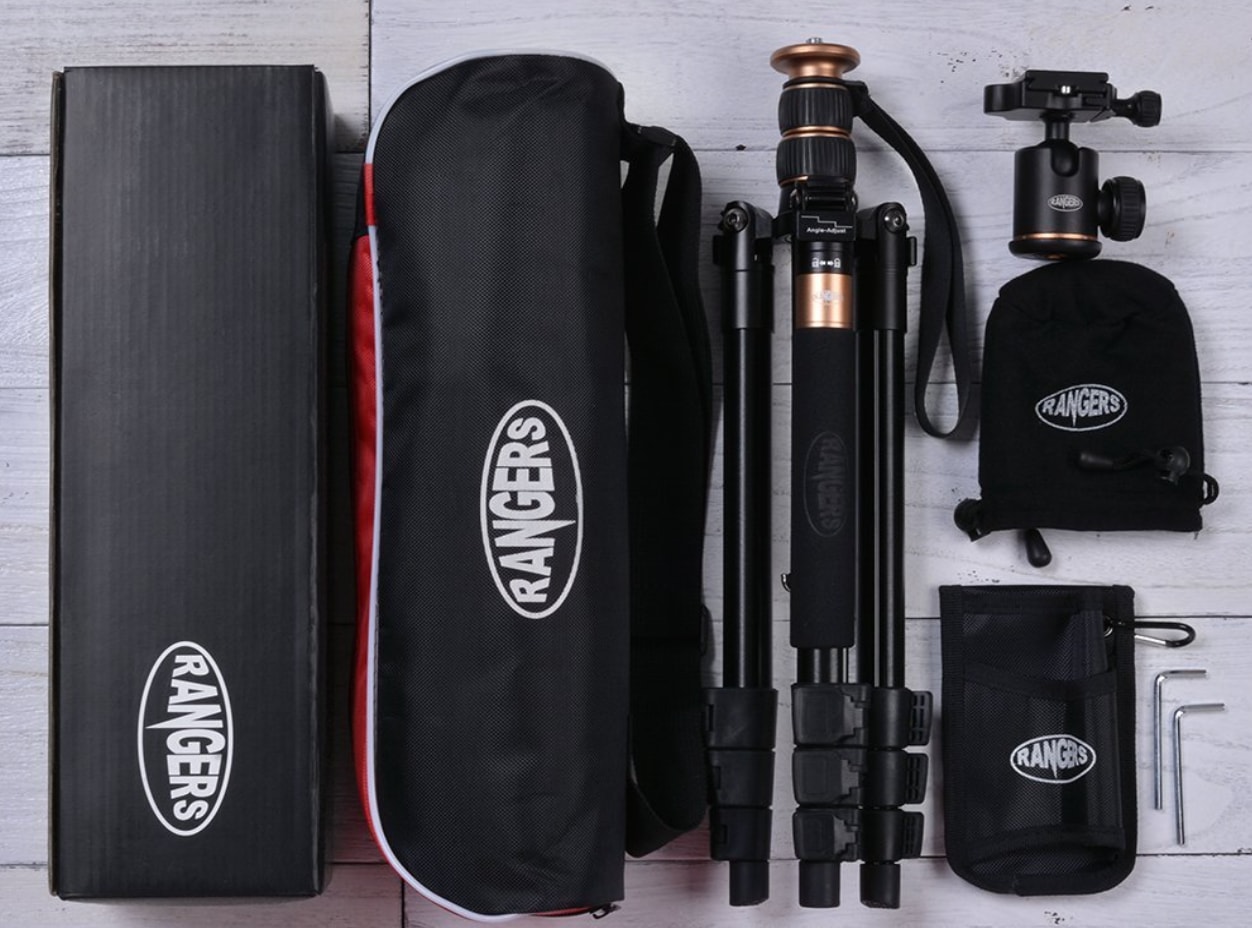 rangers tripod played out with kit