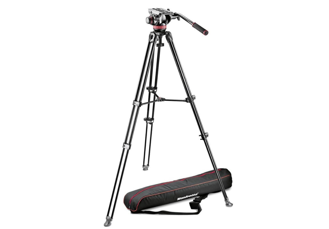 Manfrotto MVH502A Professional Fluid Video Tripod Manfrotto MVH502A Professional Fluid Video Tripod