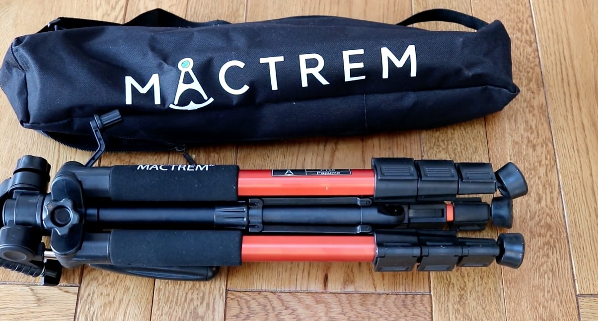 Mactrem PT55 Travel Camera Tripod Review for Sony a6000