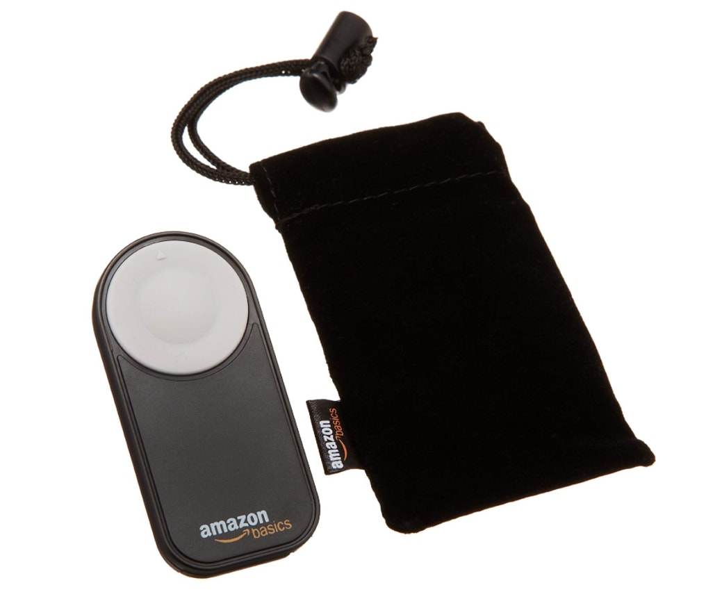 AmazonBasics Wireless Remote Control for Canon Digital SLR Cameras