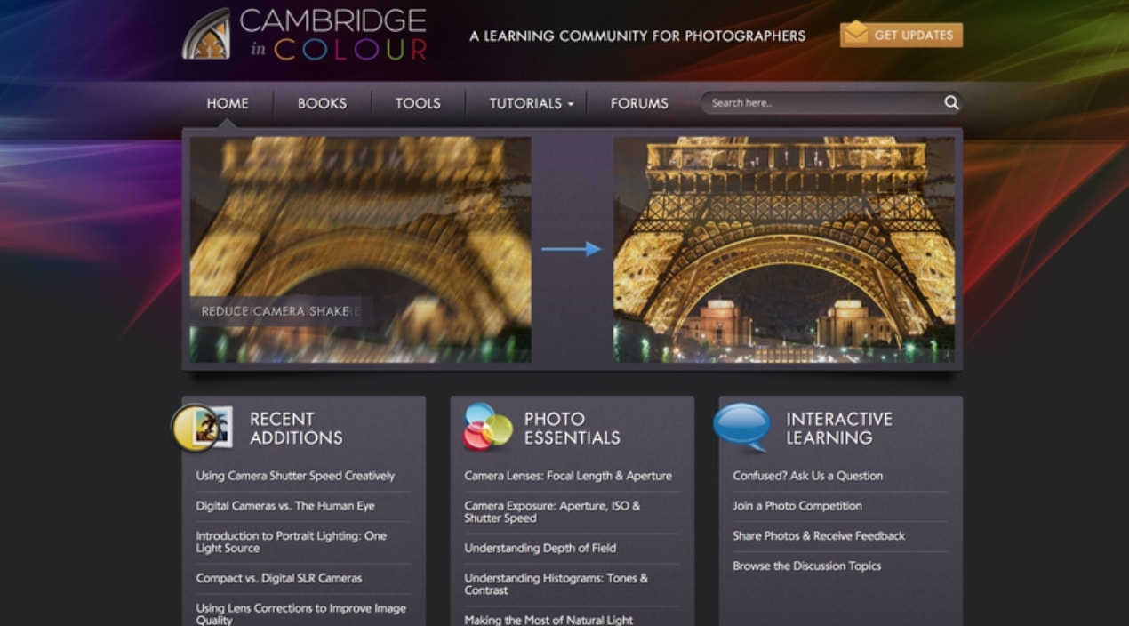 Cambridge In Colour Photography Courses