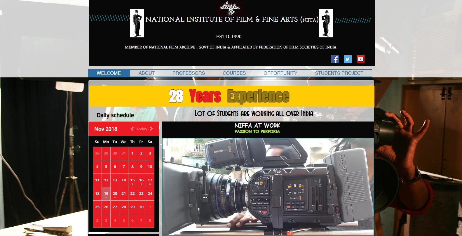 National Institute of Film and Fine Arts National Institute of Film and Fine Arts