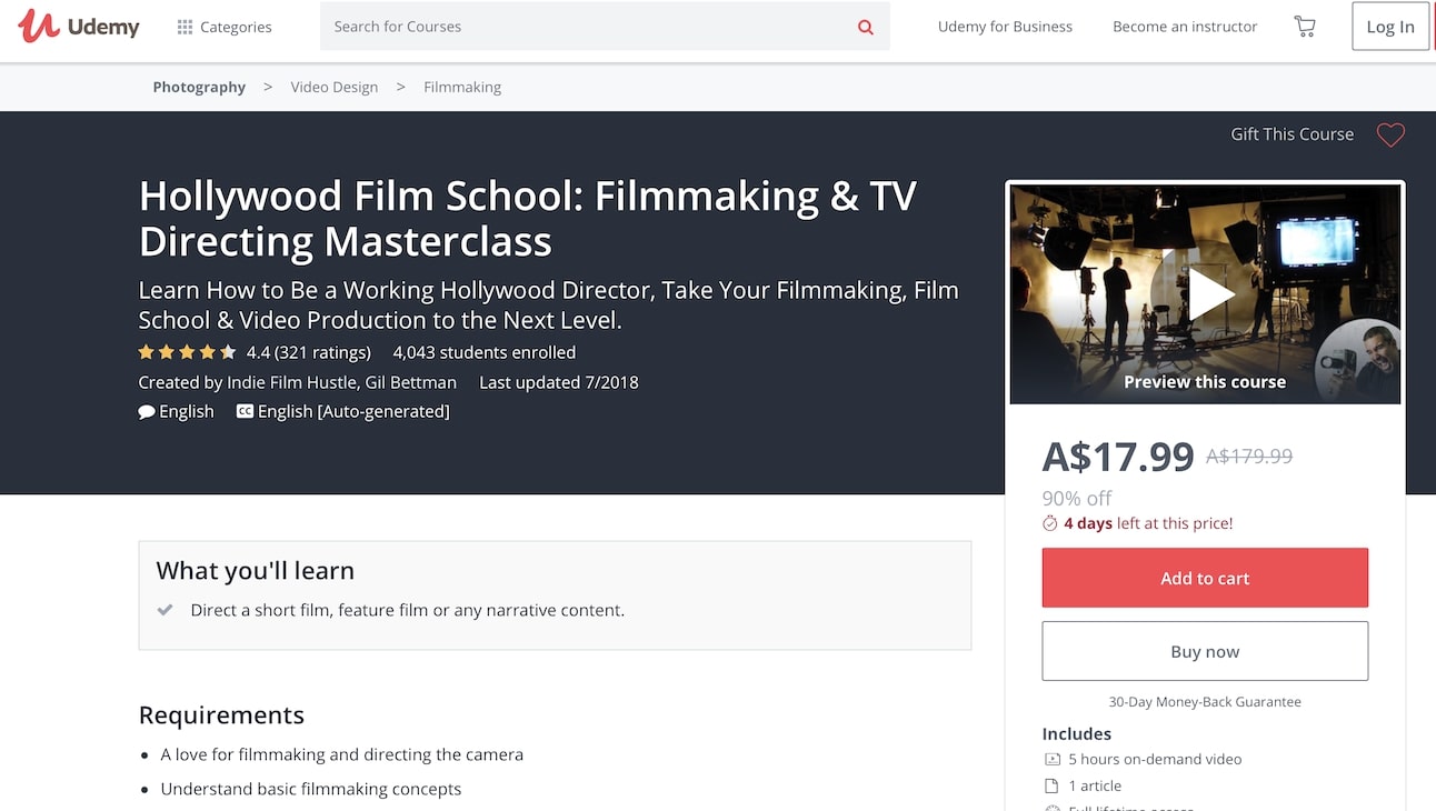 Udemy - Film Directing Udemy - Film Directing