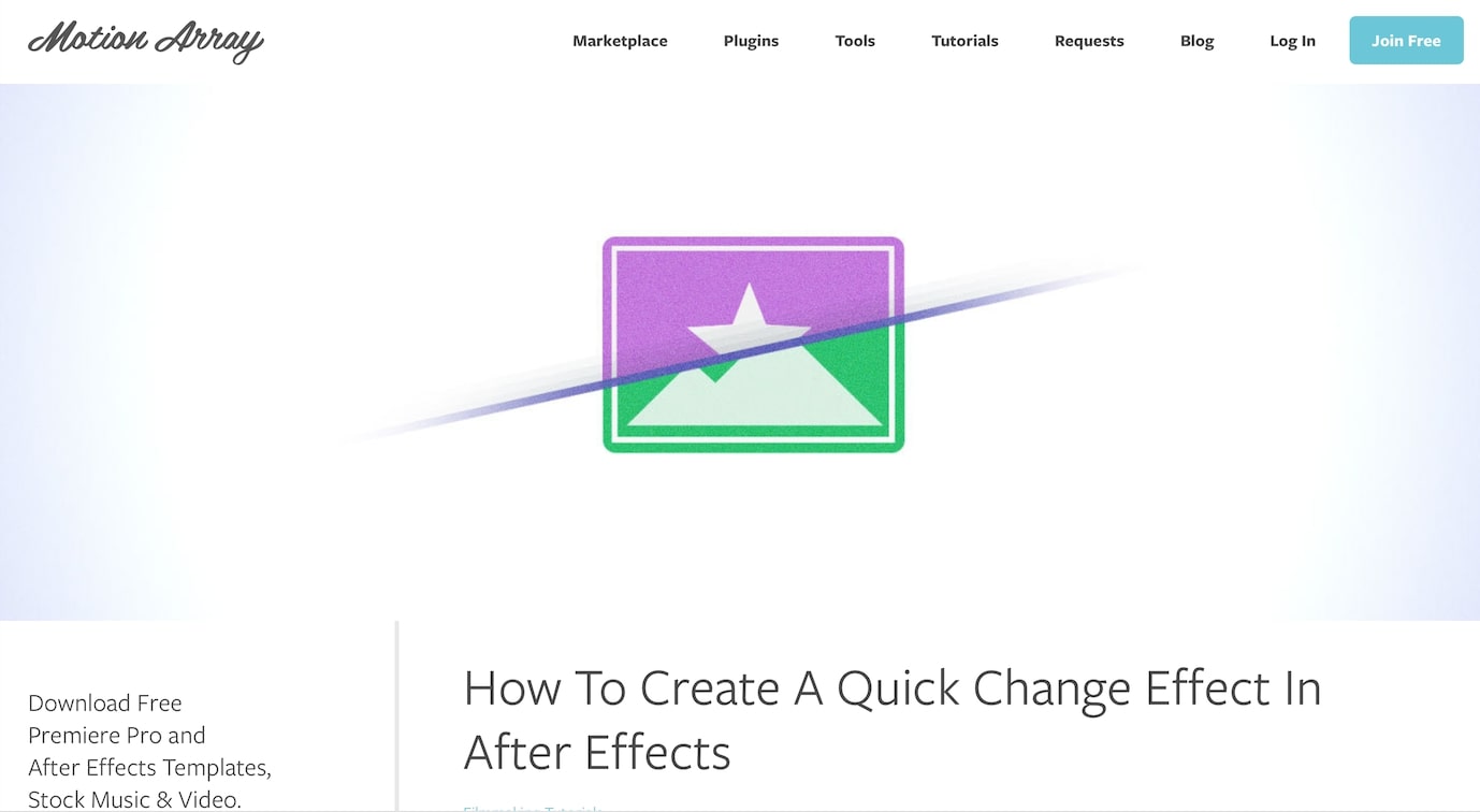 How To Create A Quick Change Effect In After Effects How To Create A Quick Change Effect In After Effects