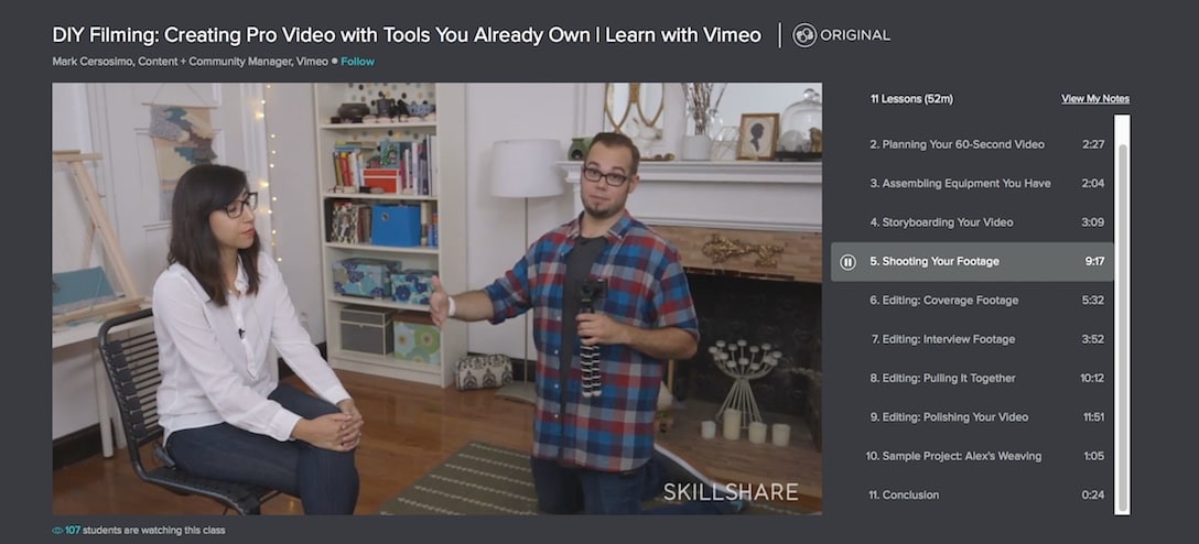 diy filmmaking courses skillshare
