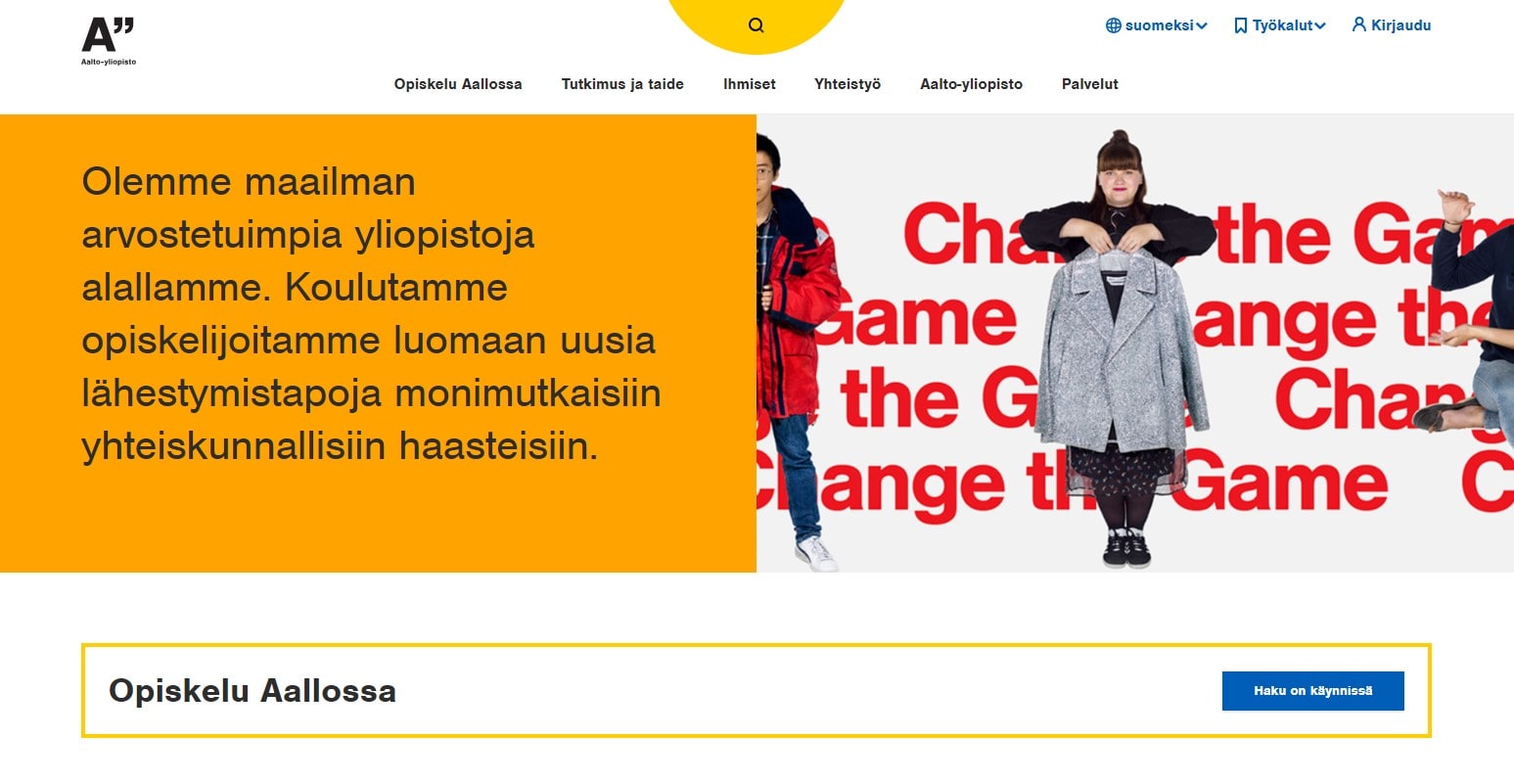 Aalto University School of Arts, Design, and Architecture – Finland Aalto University School of Arts, Design, and Architecture – Finland