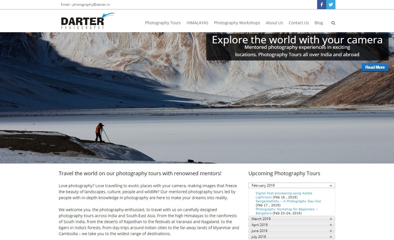 Darter Photography Workshops Darter Photography Workshops