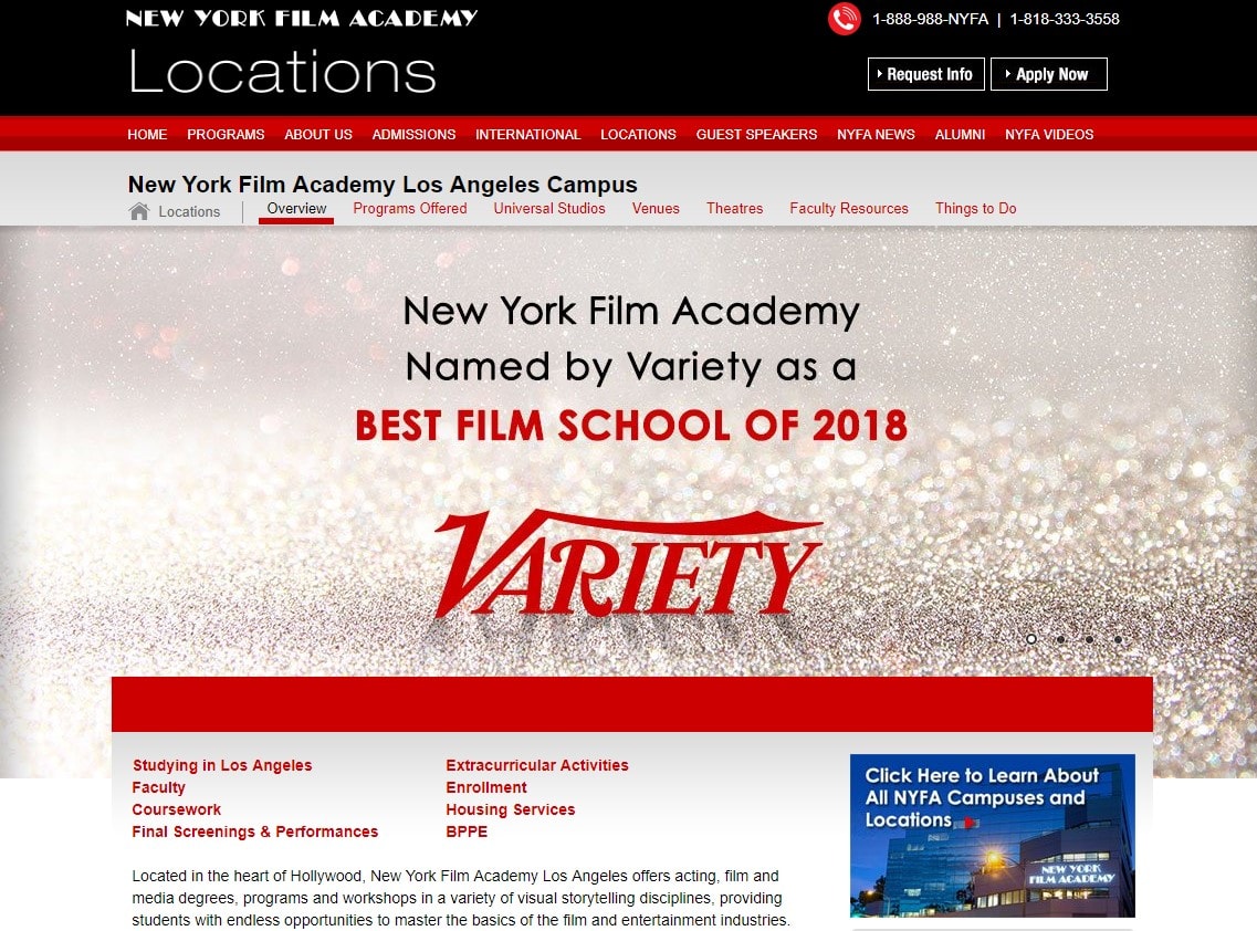 New York Film Academy – Los Angeles
