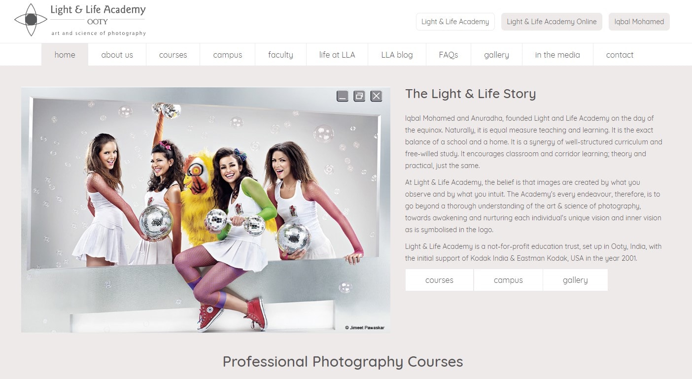 The Light and Life Academy (LLA), Ooty The Light and Life Academy (LLA), Ooty