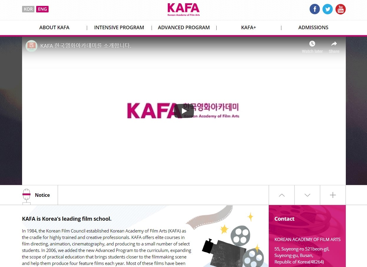 Korean Academy of Film Arts Korean Academy of Film Arts
