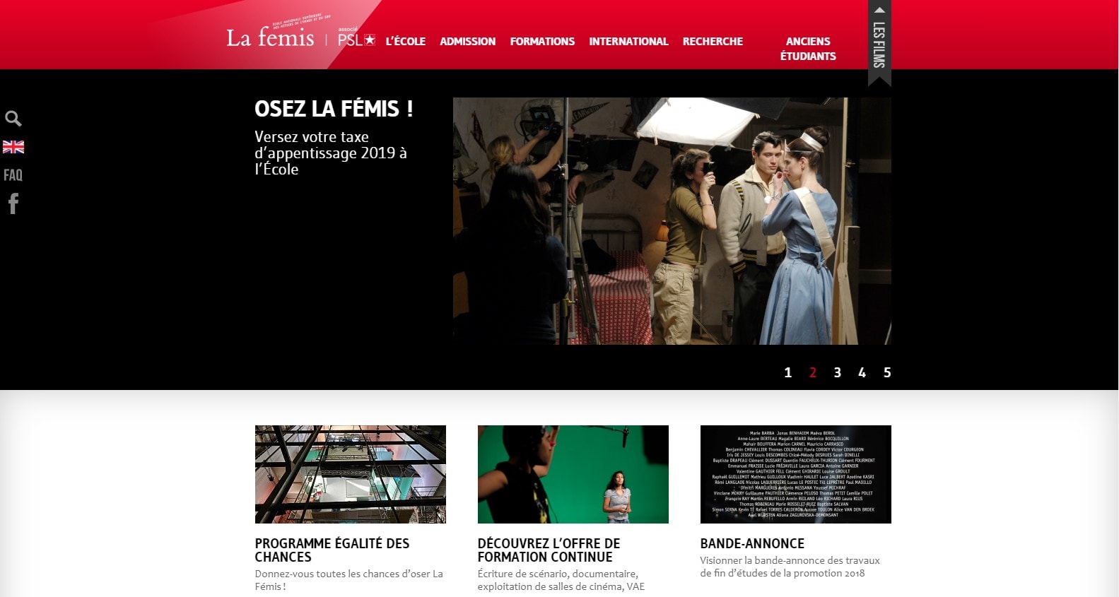 La Fémis film school La Fémis film school