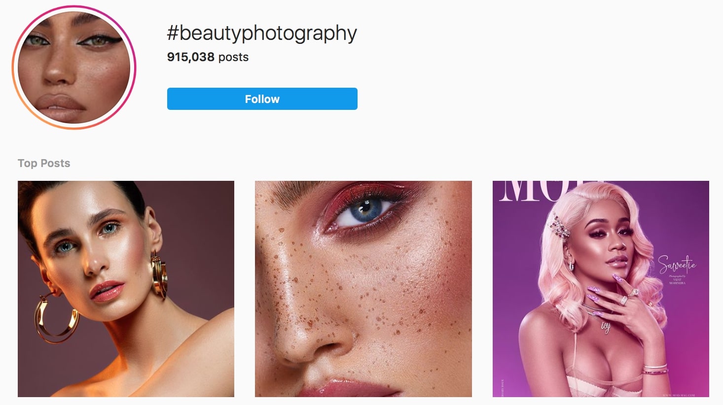 Beauty Photography&nbsp;Hashtags