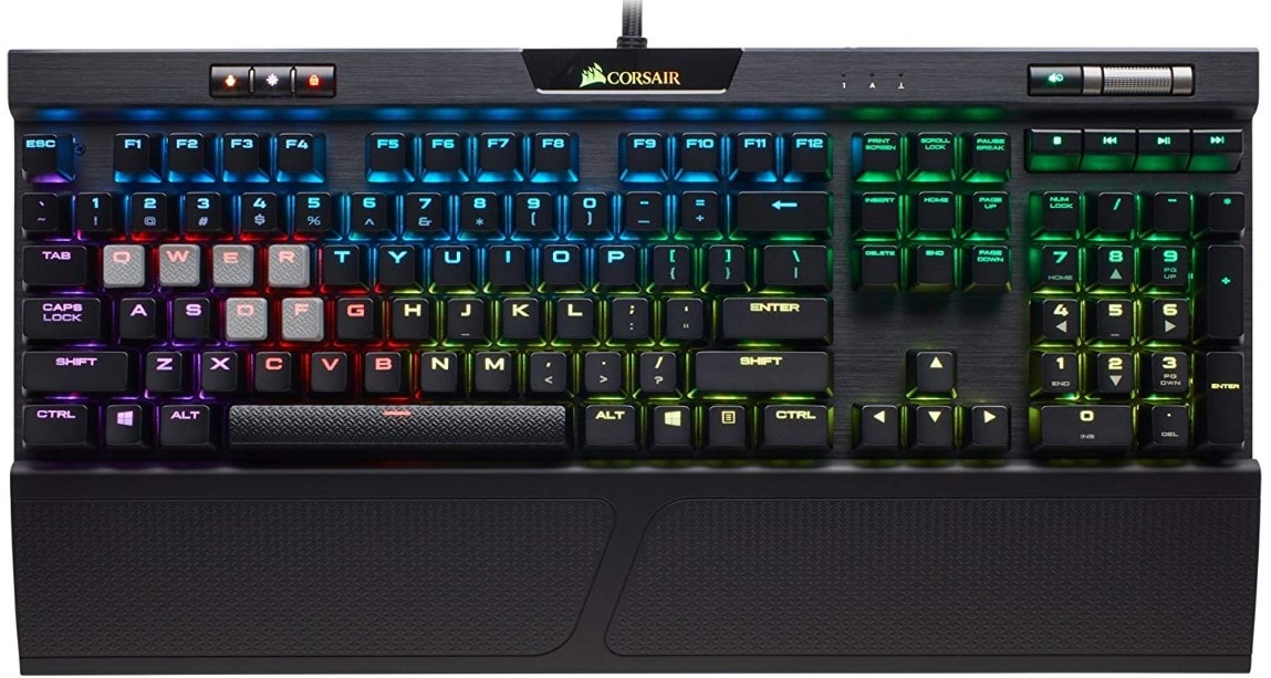 CORSAIR K70 RGB MK.2 Mechanical Gaming Keyboard - USB Passthrough & Media Controls - Linear & Quiet - Cherry MX Red - RGB LED Backlit Review CORSAIR K70 RGB MK.2 Mechanical Gaming Keyboard - USB Passthrough & Media Controls - Linear & Quiet - Cherry MX Red - RGB LED Backlit Review