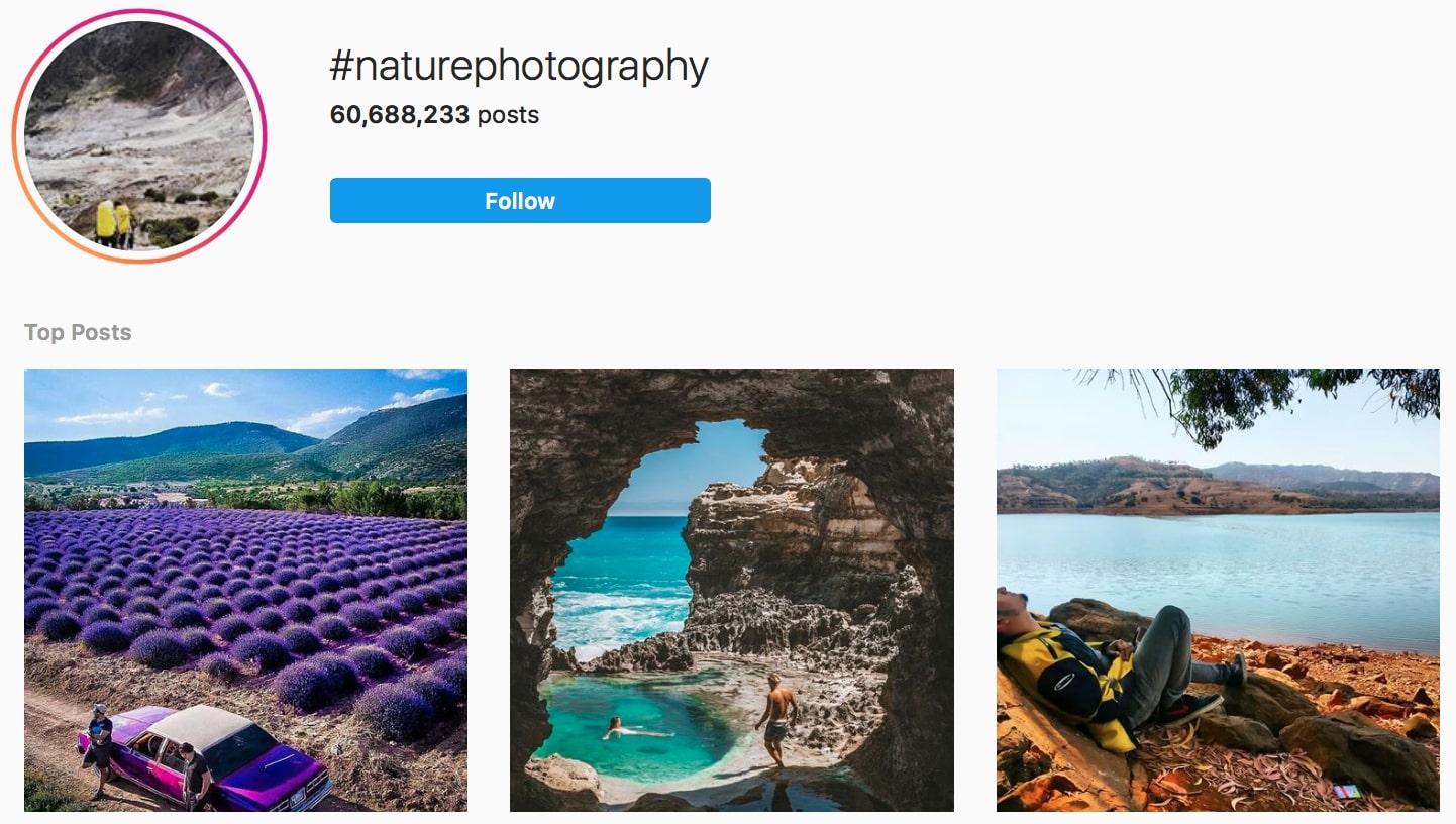Nature Photography Hashtags