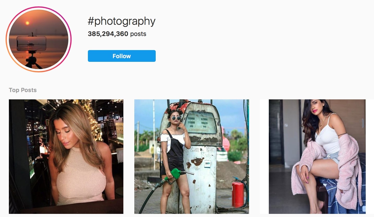 general photography hashtags