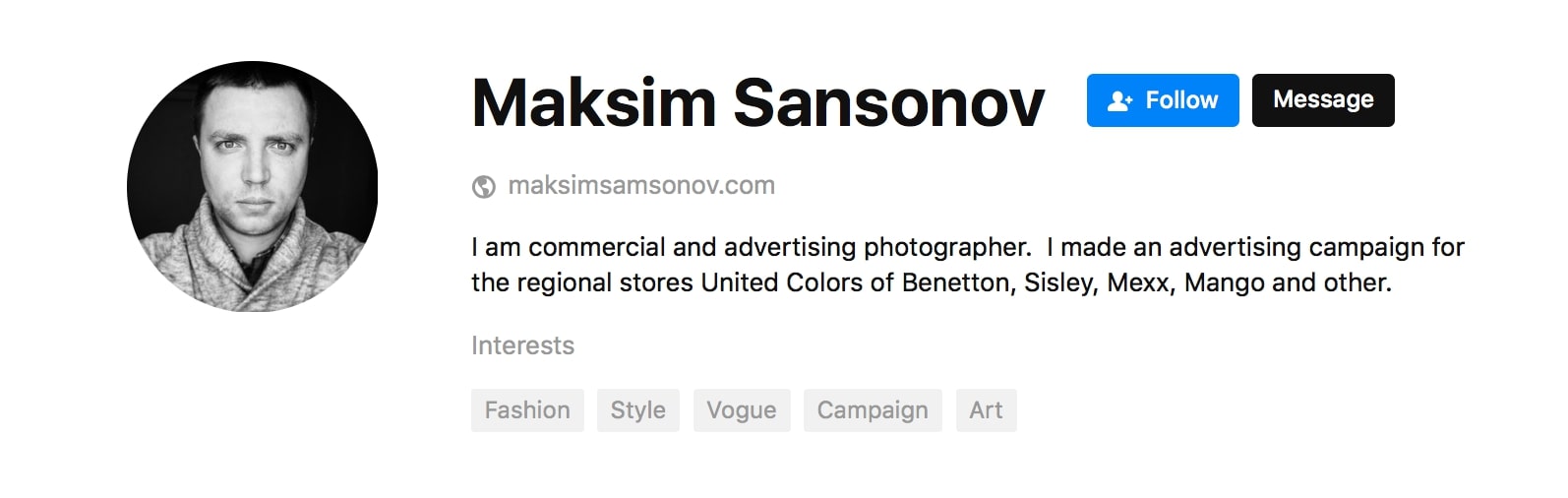 unsplash photographer bio unsplash photographer bio