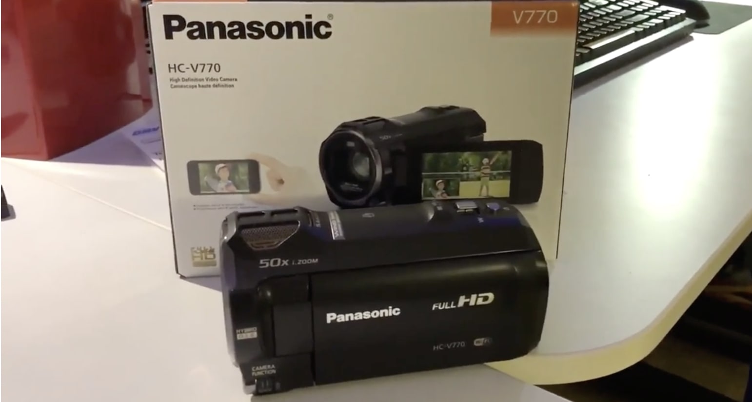 Panasonic Full HD Camcorder HC-V770, 20X Optical Zoom, 1/2.3-Inch BSI Sensor, HDR Capture, Wi-Fi Smartphone Twin Video Capture (Black, USA) Review Panasonic Full HD Camcorder HC-V770, 20X Optical Zoom, 1/2.3-Inch BSI Sensor, HDR Capture, Wi-Fi Smartphone Twin Video Capture (Black, USA) Review