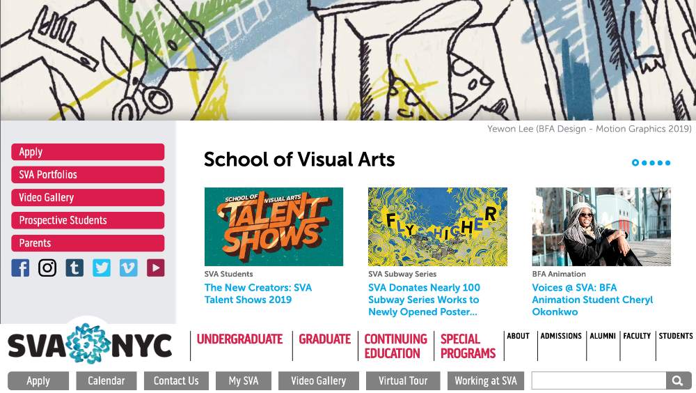 School of Visual Arts School of Visual Arts