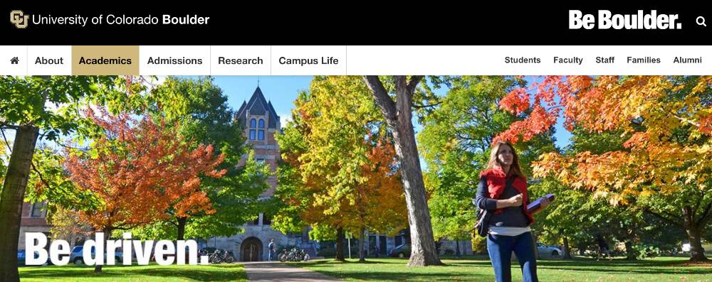 University of Colorado Boulder University of Colorado Boulder