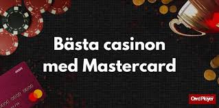 Casinoer med Mastercard - Spil Sikkert og Let Casinoer med Mastercard - Spil Sikkert og Let
